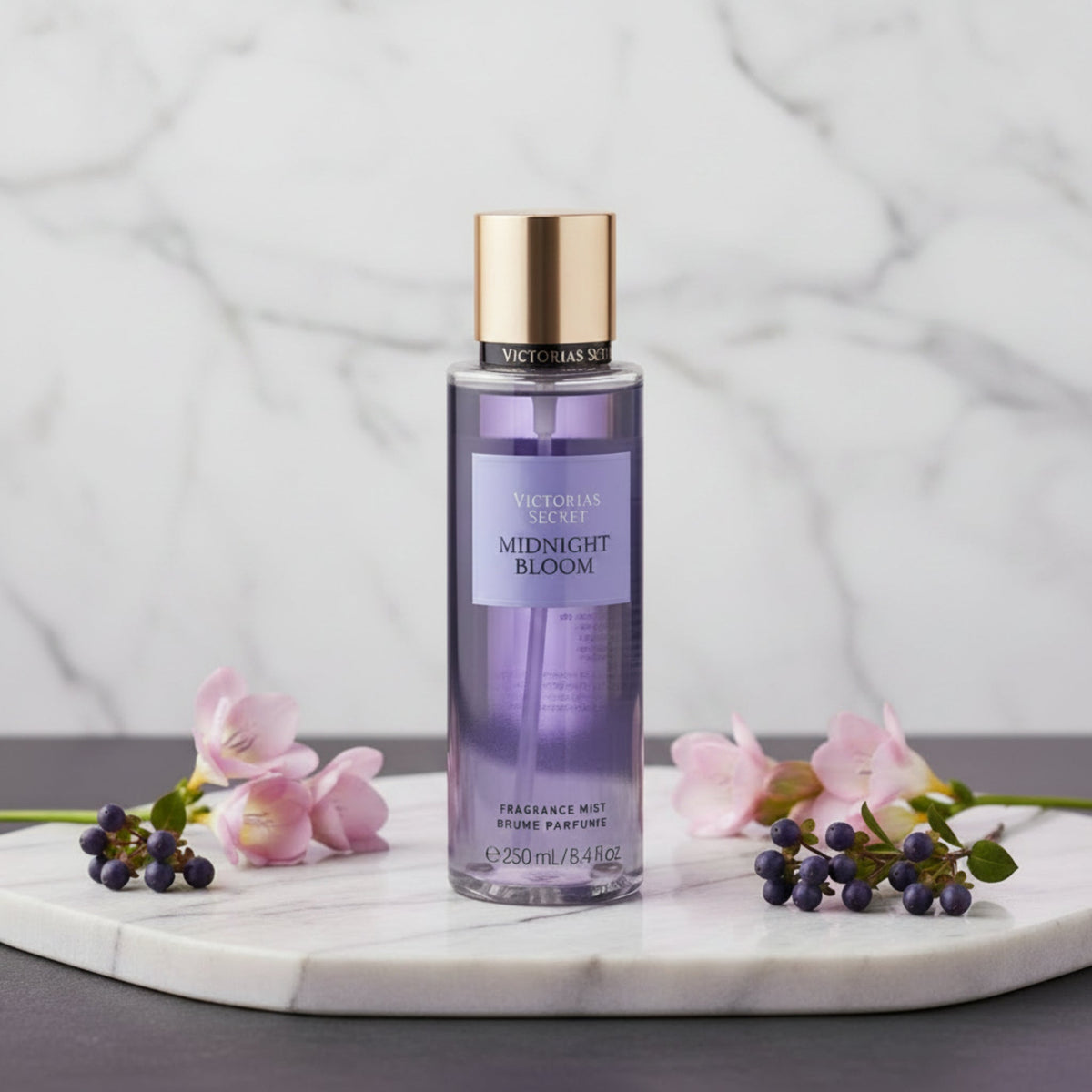 Victoria's Secret Midnight Bloom Fragrance Mist Spray for Women 8.4 fl oz (250 ml) New